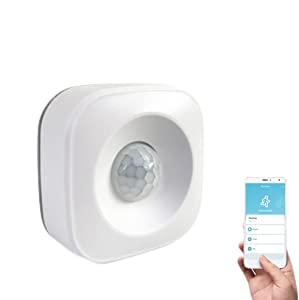 Sensor de Presença Detector Movimento Inteligente Wifi Tuya PIR Compatível com Alexa e Google Home